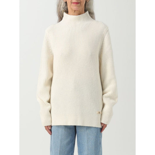 Beige Merino Wool Sweatshirt