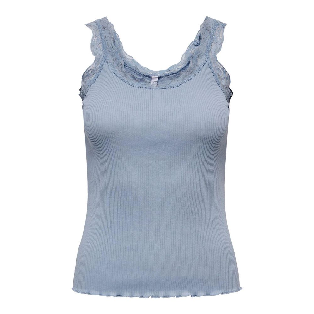 Blue Cotton Tank Tops