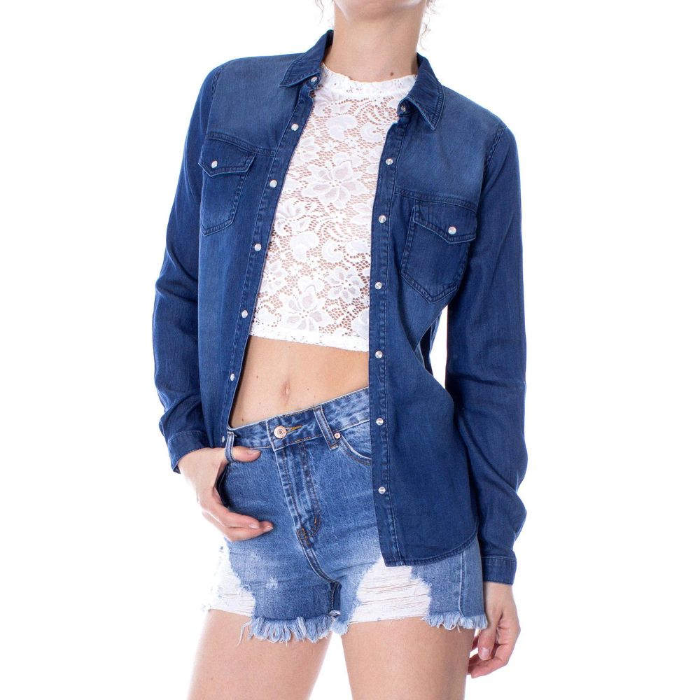 Blue Denim Shirt