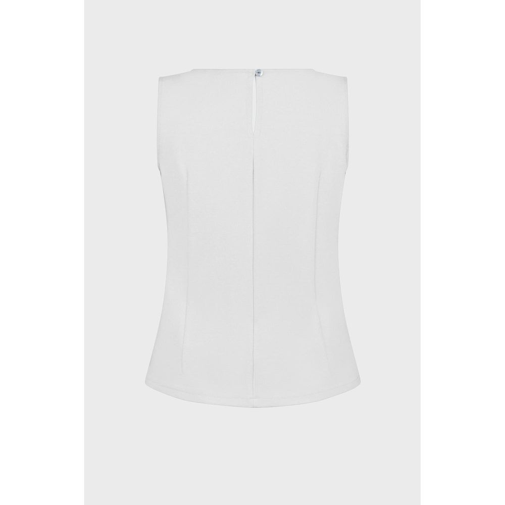 White Viscose Top
