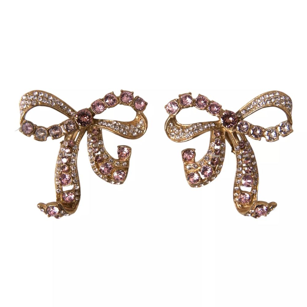 Gold Brass Earrings