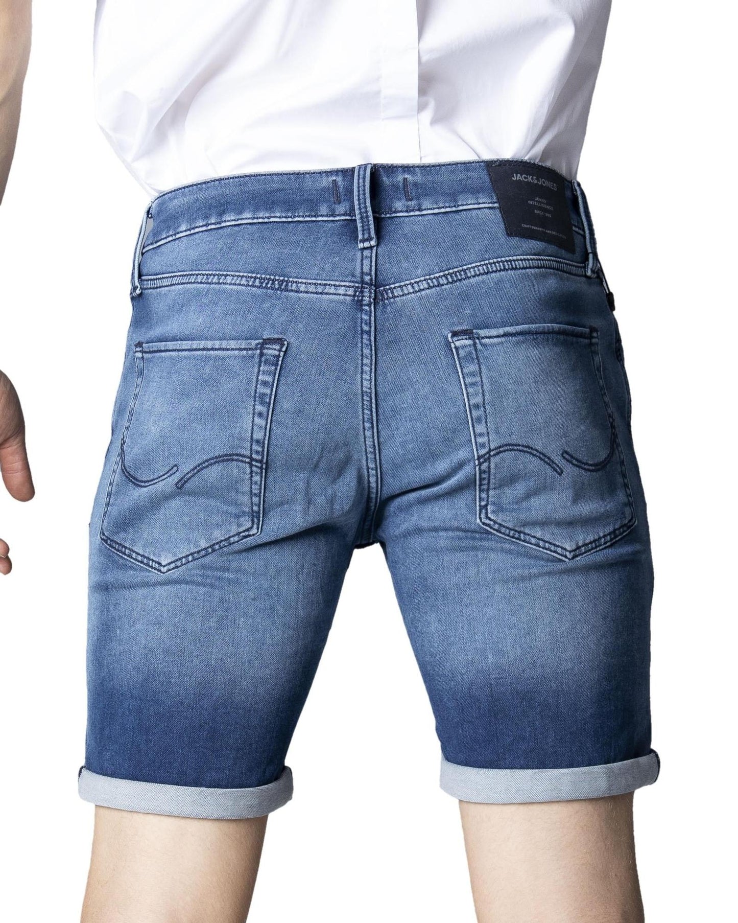 Blue Denim Shorts