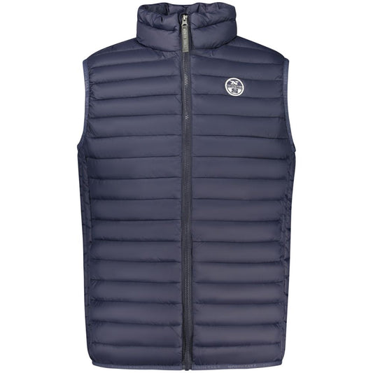 Blu Poliammide Men's Jacket