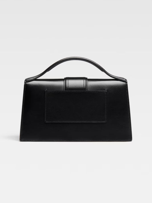 Black Leather Le Grand Bambino Handbag