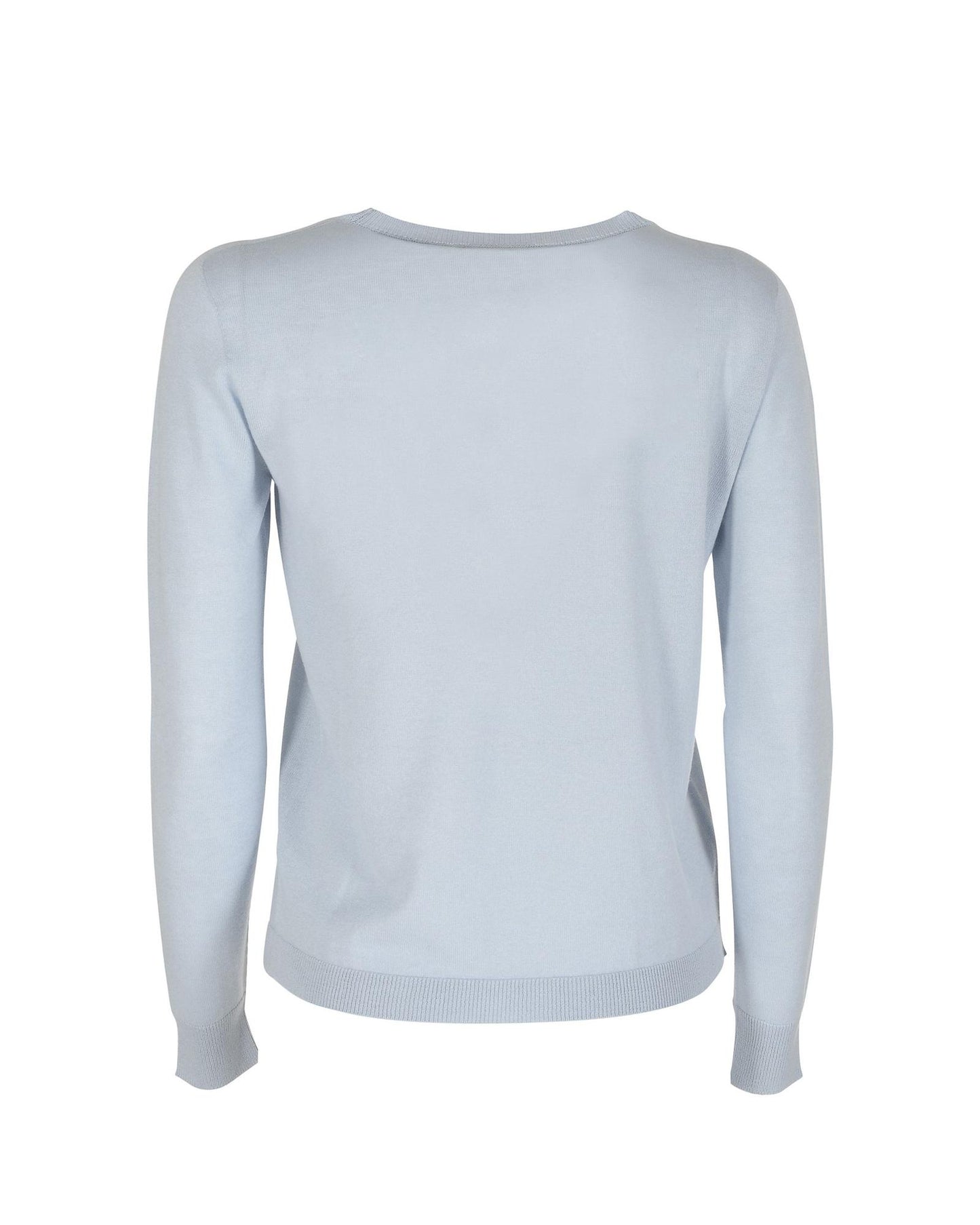 Blue Cashmere Sweatshirt