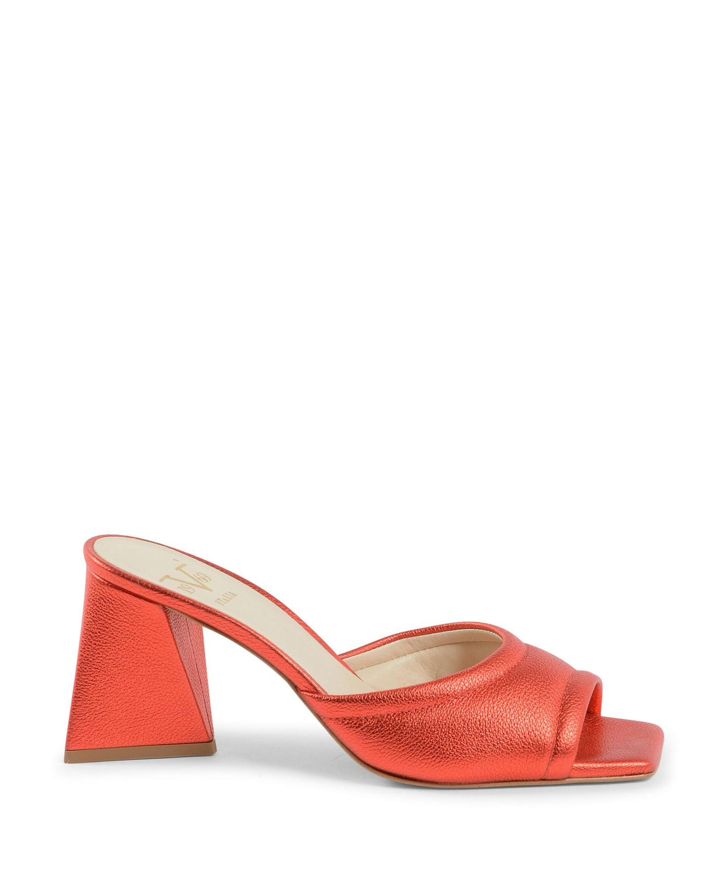 Multicolor Leather Platform Sandals