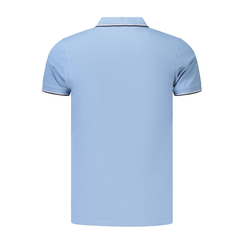 Azzurro Cotton Mens Polo