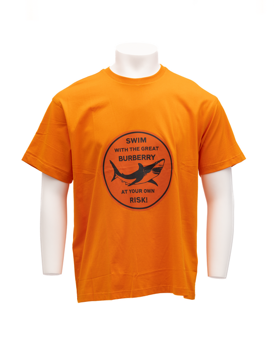 Orange Cotton T-Shirt