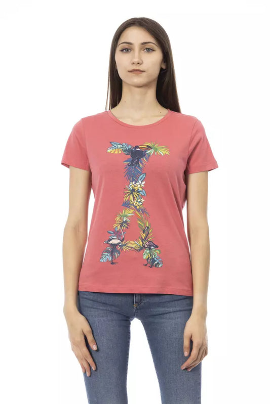 Fuchsia Cotton Tops & T-Shirt