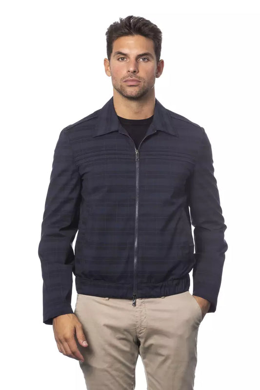 Blue Wool Light Jacket