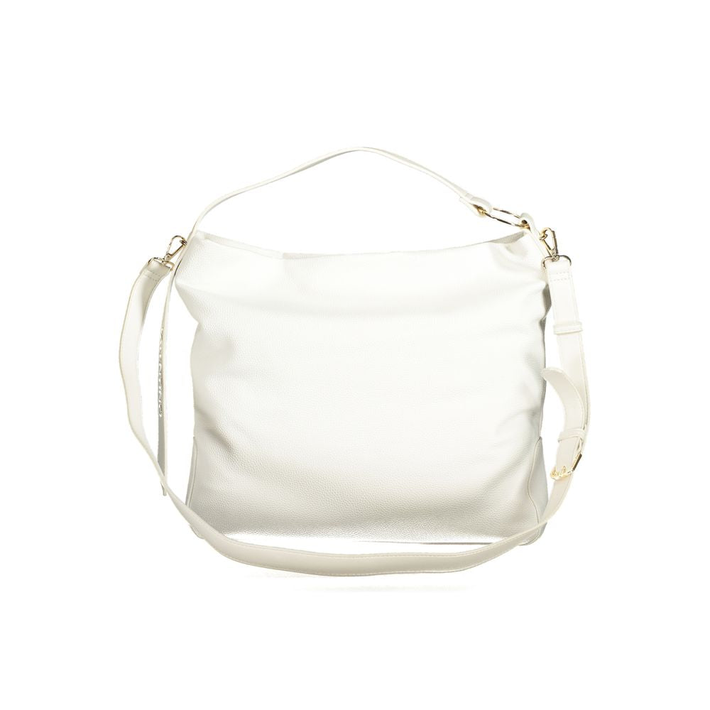 White Polyurethane Women's Bag