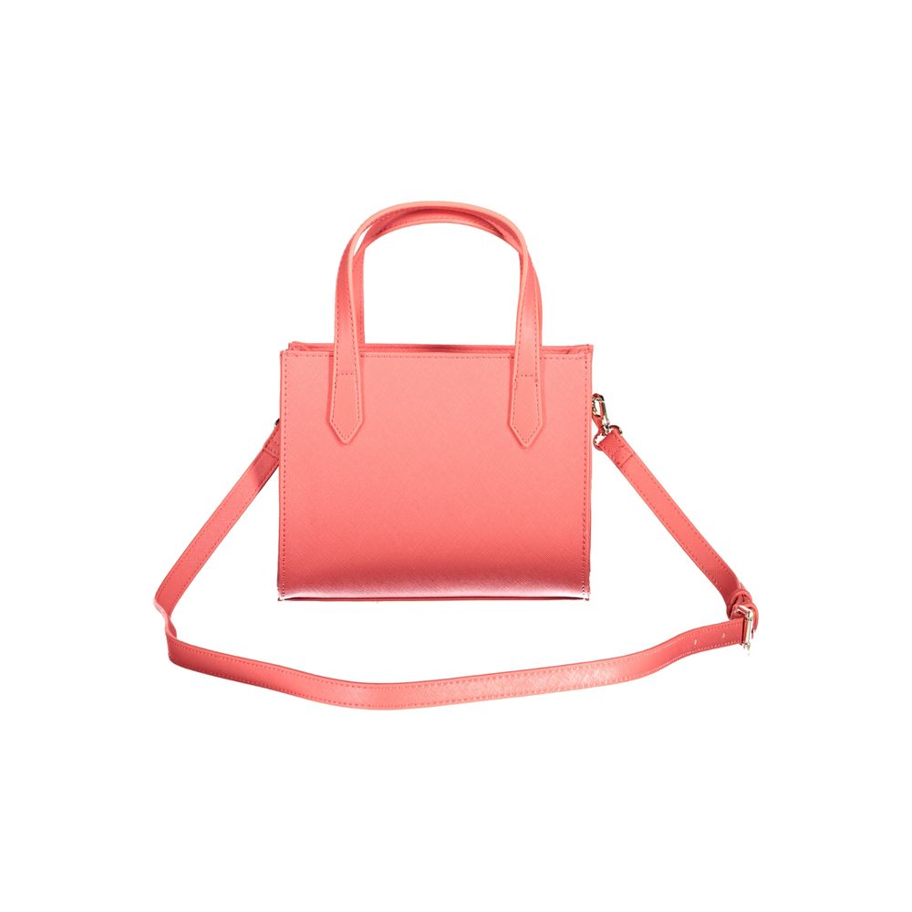 Light Pink Poliuretano Woman Handbag