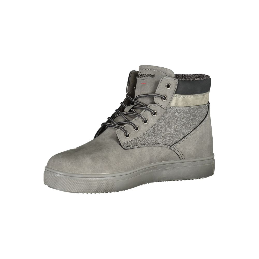 Grey Poliuretano Men Ankle Boot