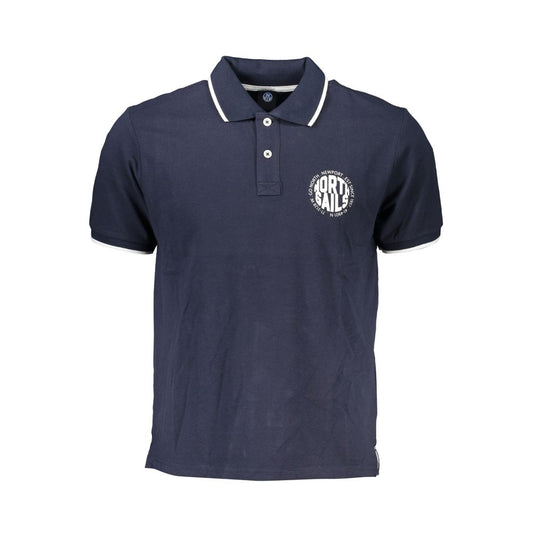 Blu Cotton Men Polo