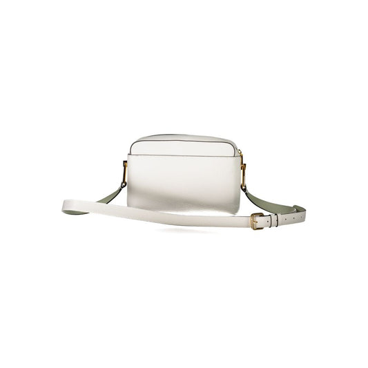 White Leather Shoulder Bag