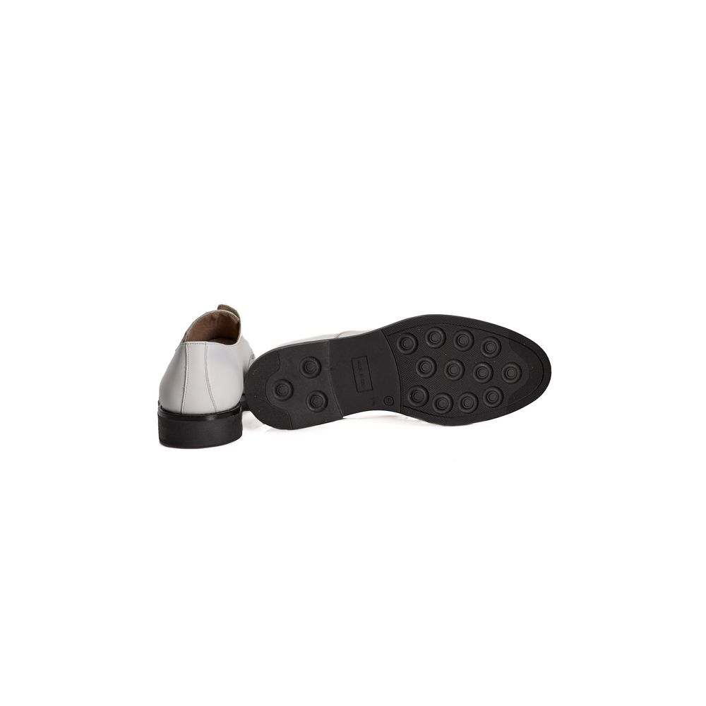 White Leather Men Shoe