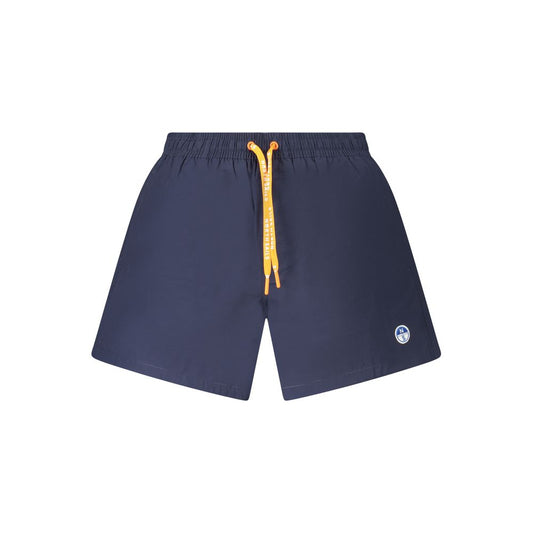 Blu Nylon Men's Swim Boxer