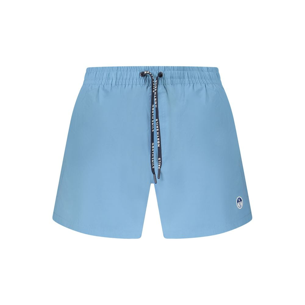 Azzurro Nylon Men's Swim Boxer