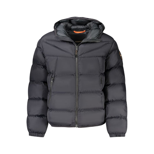 Black Poliammide Men's Jacket