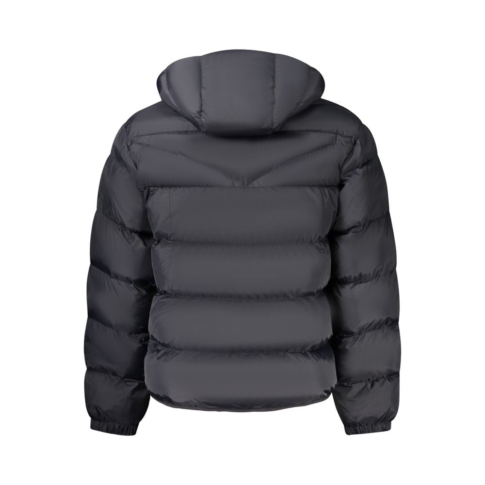 Black Poliammide Men's Jacket